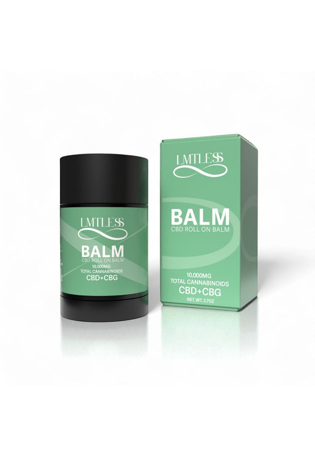 LMTLESS BALM 10,000MG CBD+CBG