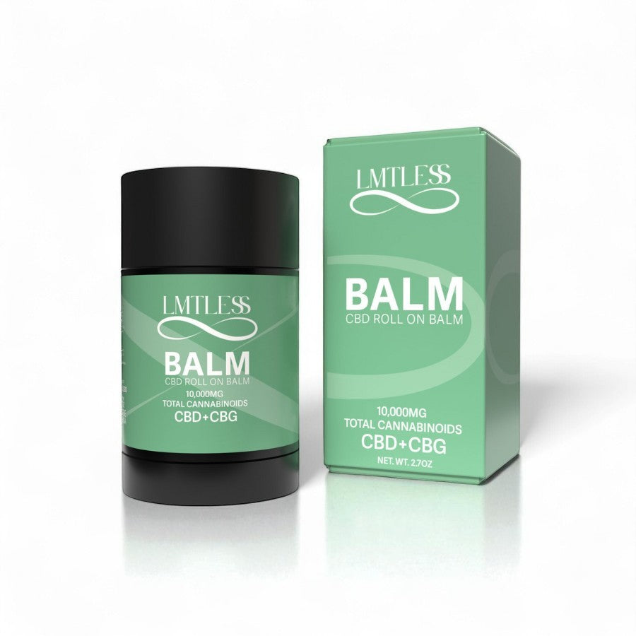 LMTLESS BALM 10,000MG CBD+CBG