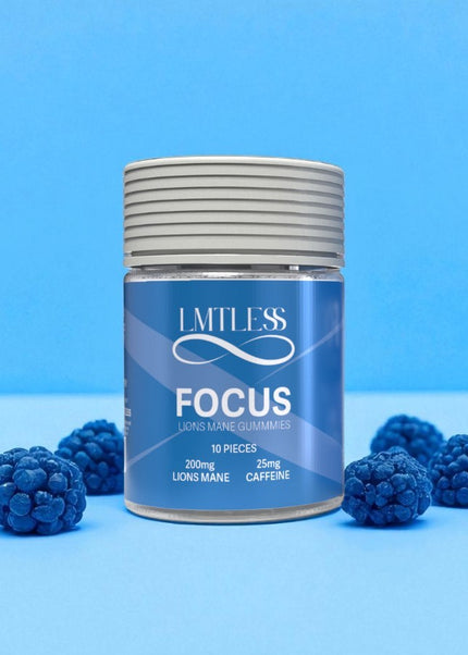LMTLESS FOCUS GUMMIES BLUE RAZZ 10CT