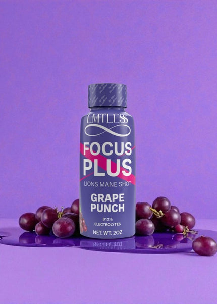 LMTLESS FOCUS PLUS SHOTS GRAPE PUNCH 12CT