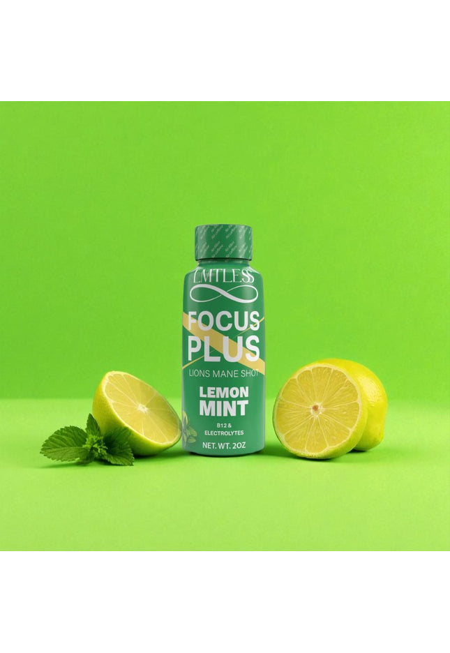 LMTLESS FOCUS PLUS SHOT LEMON MINT